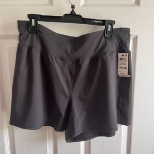 Ideology Women's Solid Knit Run Shorts